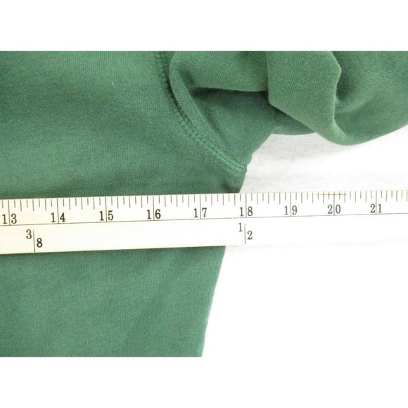 Aeropostale Sweater Hoodie Women's Medium Green Full Zip Long Sleeve - Picture 8 of 8